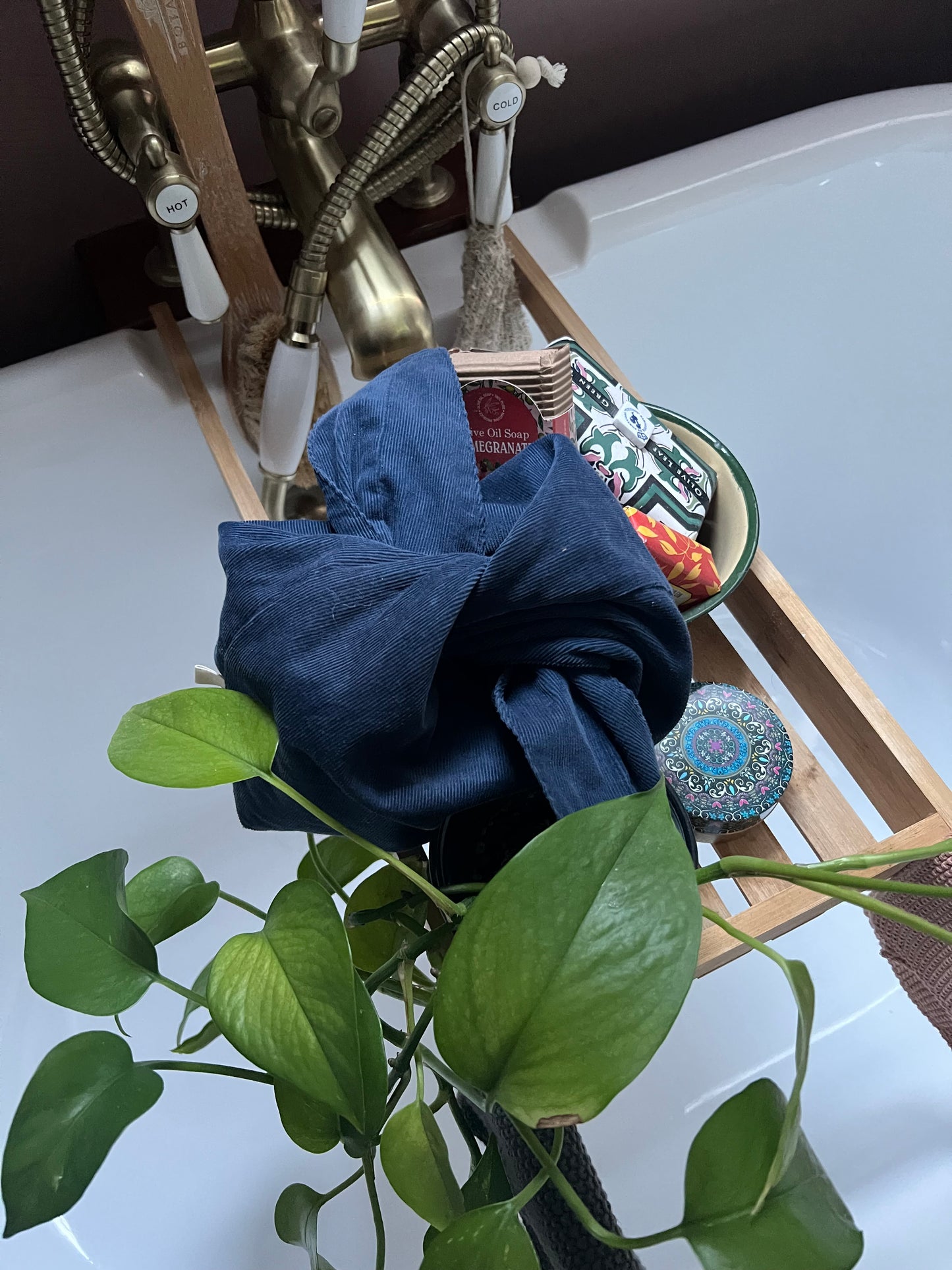 Make Up Bag Indigo Blue