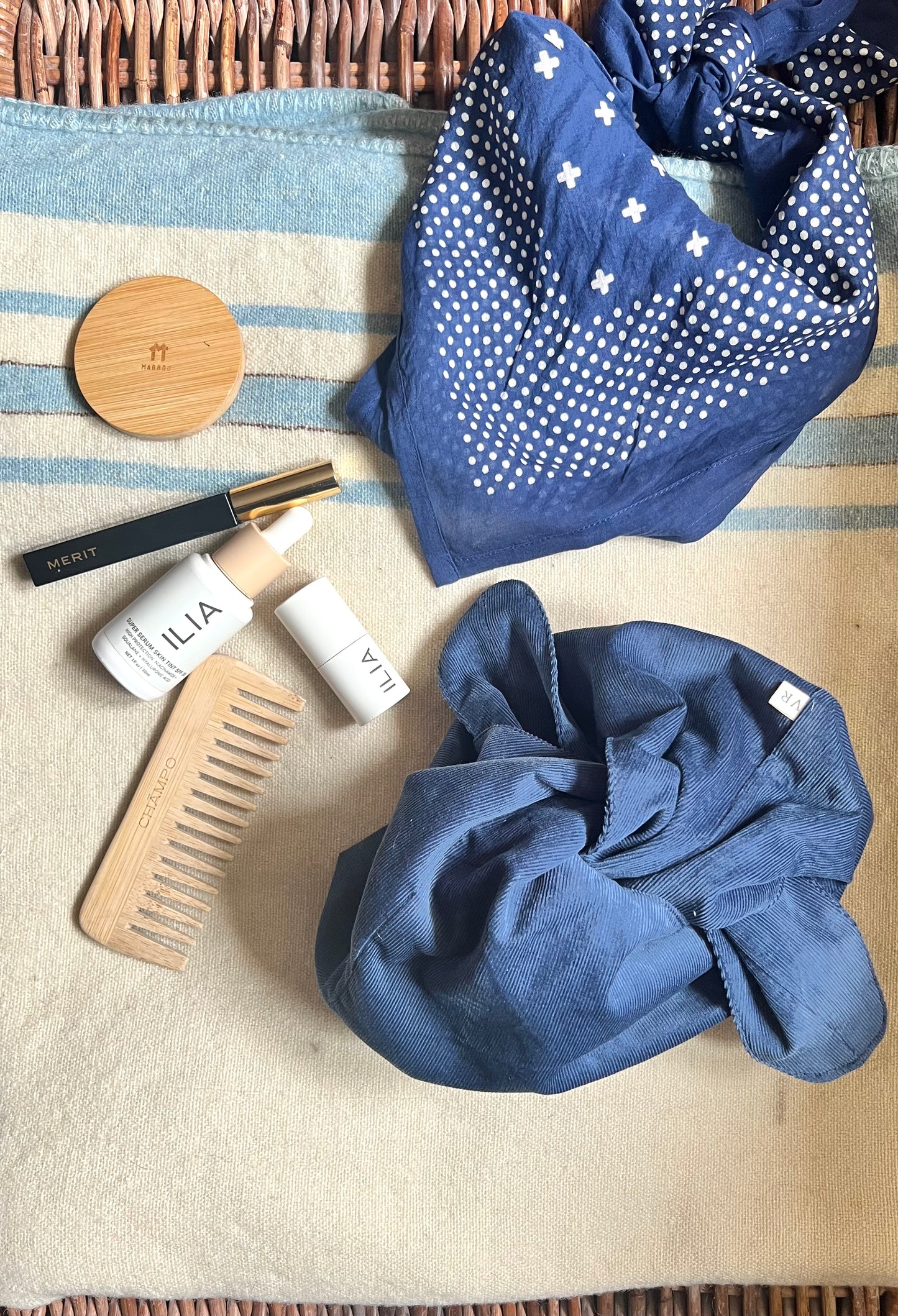 Make Up Bag Indigo Blue