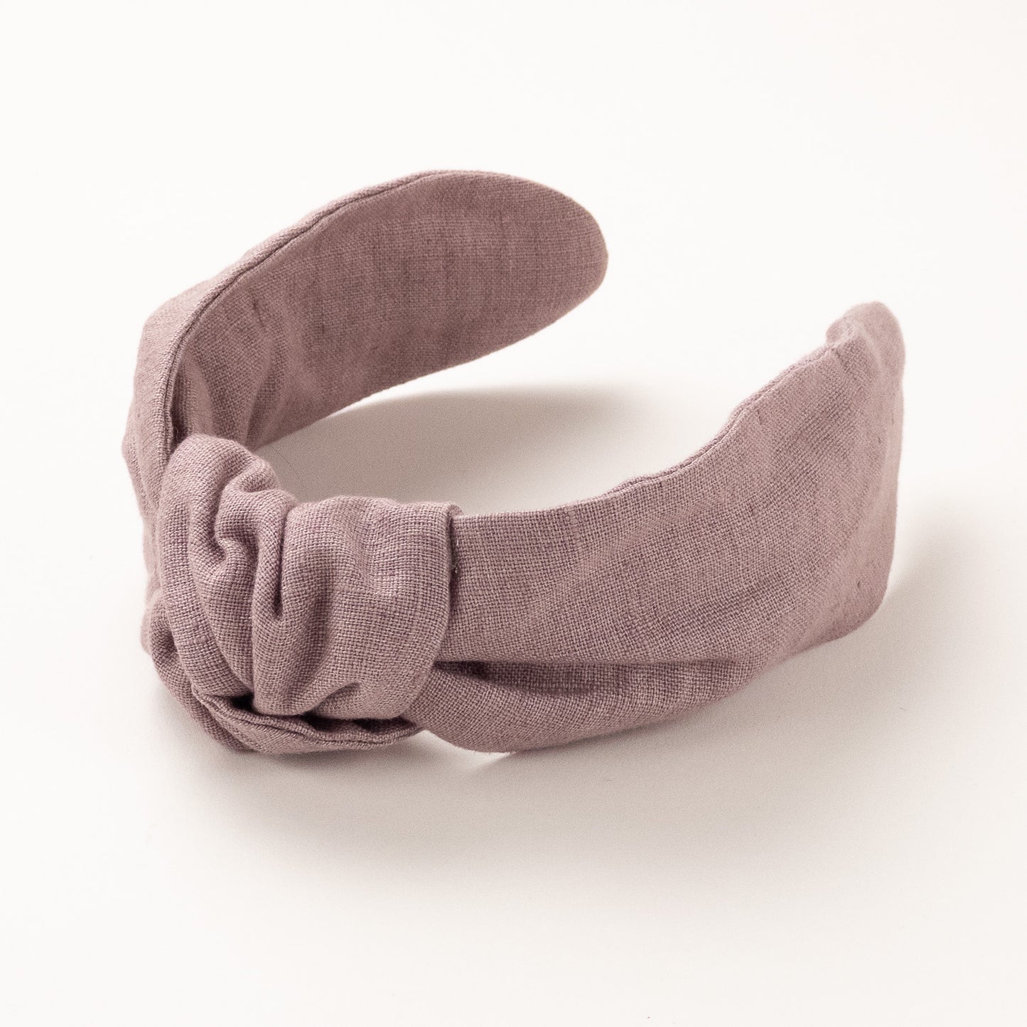 Amelie Hairband - Lilac Linen