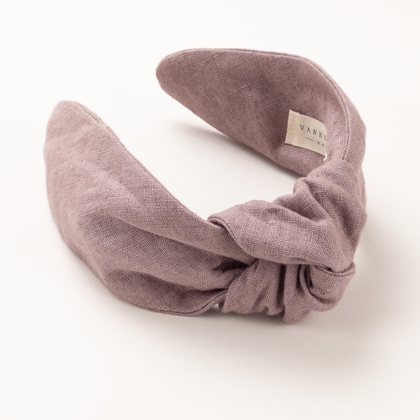 Amelie Hairband - Lilac Linen