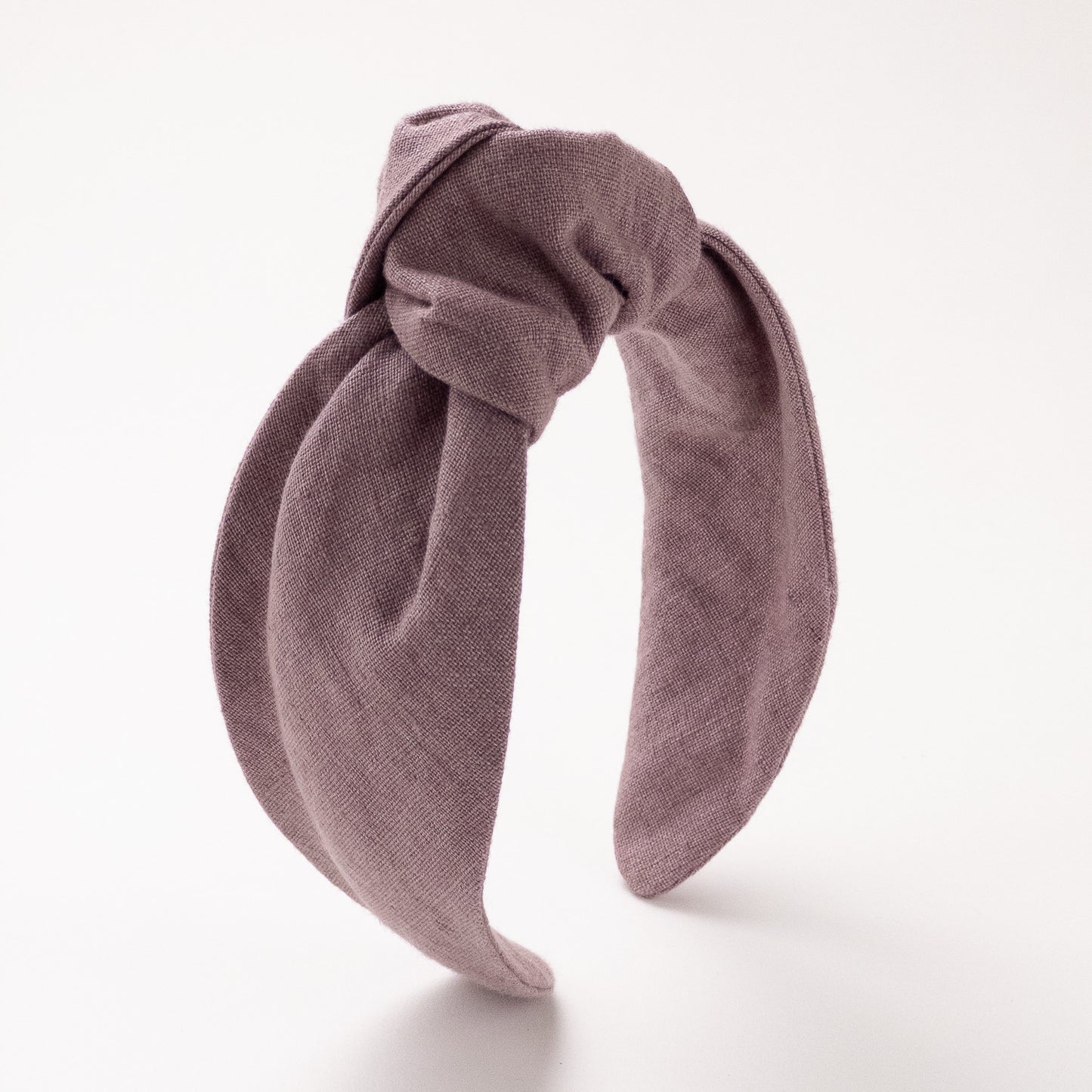 Amelie Hairband - Lilac Linen
