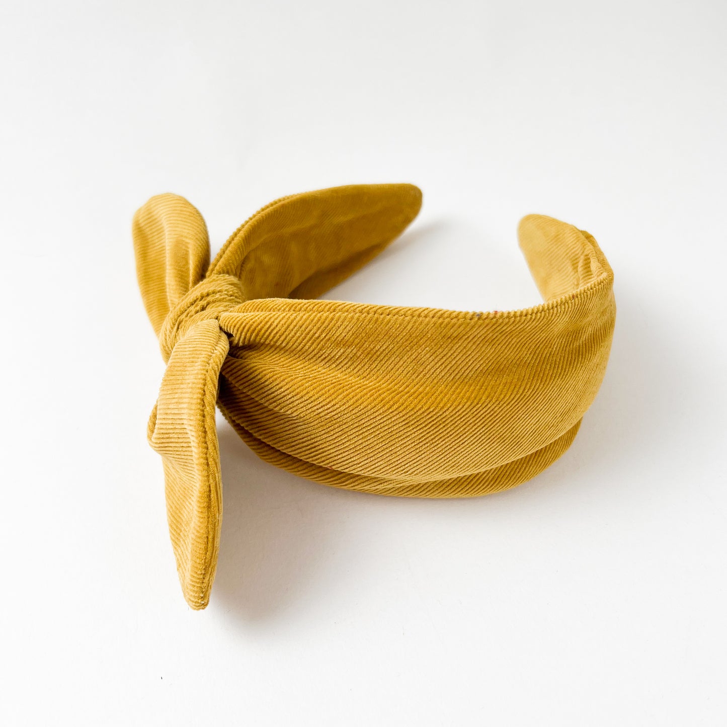Celeste Hairband in Moutarde Cotton Corduory