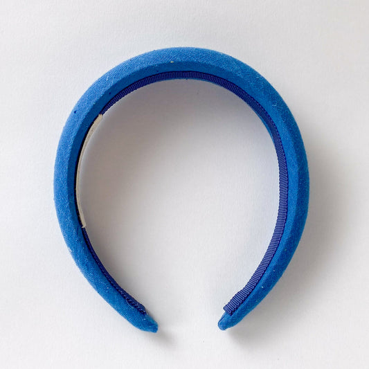 Ocean Blue Padded Headband