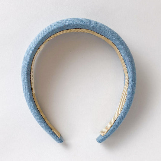 Dorset Blue Padded Headband