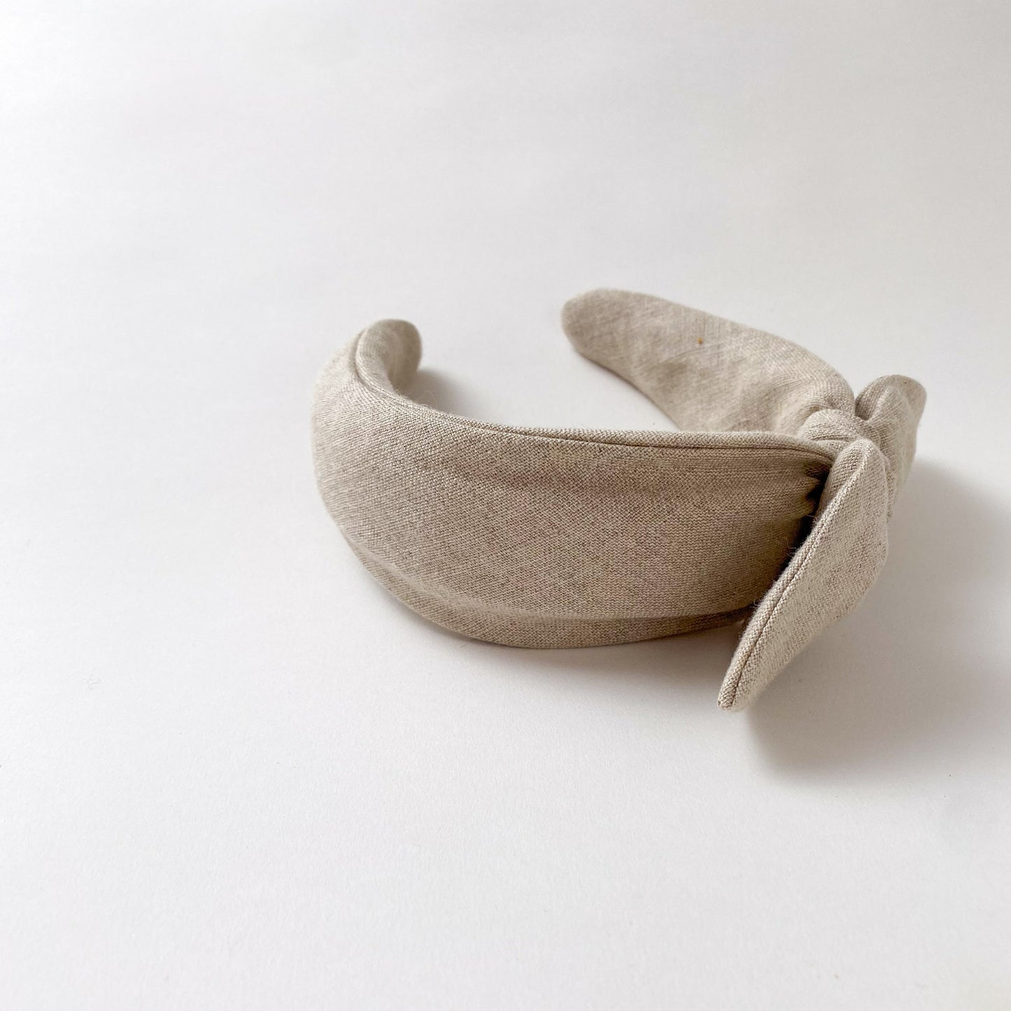 Celeste Hairband in Neutral Linen