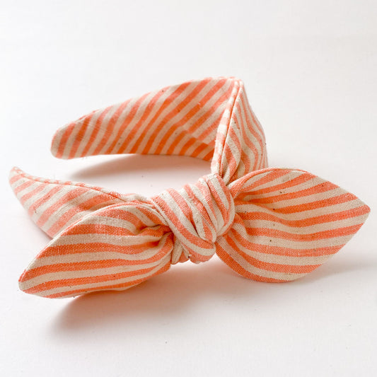 Celeste Hairband  Peaches Stripe